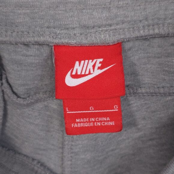 Nike Men’s LARGE Tech Fleece Pants Joggers Grey Heather Sweatpants 582835-063 - Picture 2 of 15